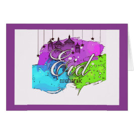 Künstlerisch entworfene Karte