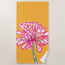 Künstlerisch farbige Blume