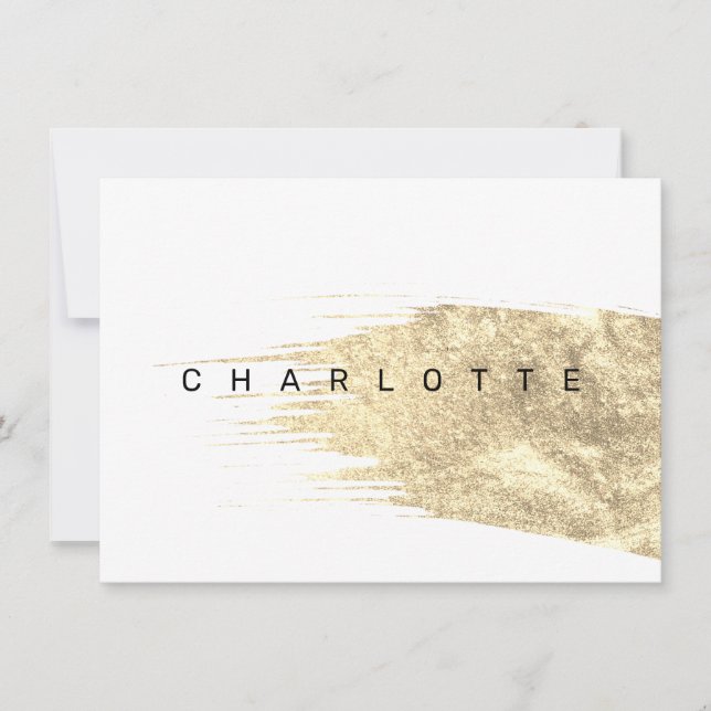 KÜNSTLERISCH | Farbige Kunsthandwerkskarte Ankündigung (Vorderseite)