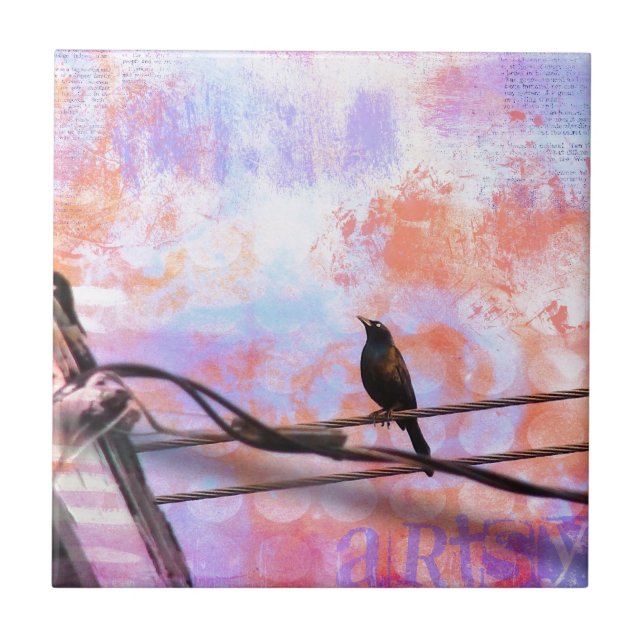 Künstlerisch Fliese (Vorderseite)