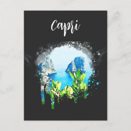 *~* Künstlerisch ITALIEN CAPRI Insel Italienisch Postkarte
