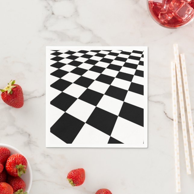 Künstlerisch Napkins Serviette (Beispiel)