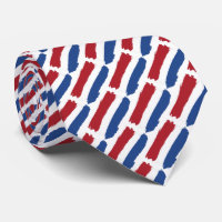 Künstlerisch Red White Blue Abstrakt Dutch Flag-Mu
