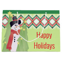 Künstlerisch Snowman Designed