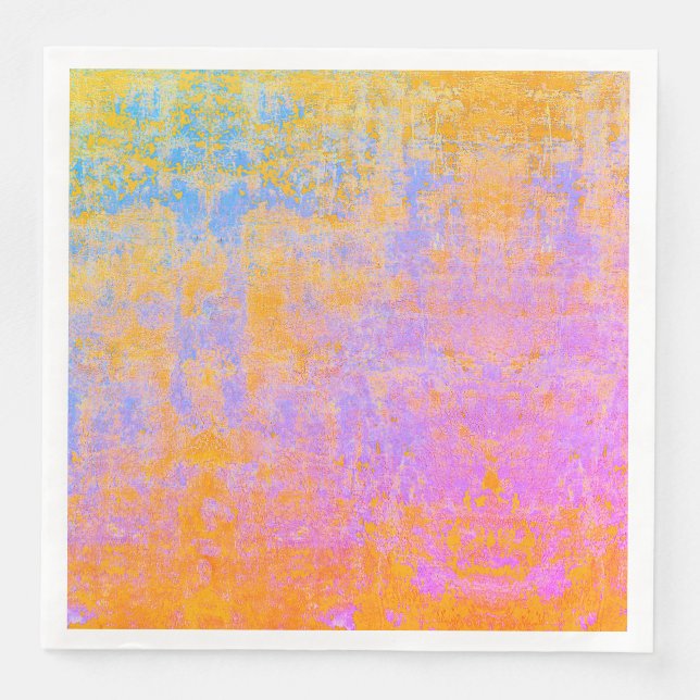 künstlerisch strukturierter Hintergrund Serviette (Vorderseite)