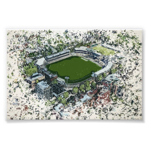 Künstlerische Ansicht des Lord’s Cricket Ground, L Fotodruck
