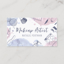 Künstlerische Aquarellbilder Visitenkarte