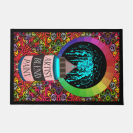 Künstlerische Blendfarbe Tür/Arbeitsmatte Fußmatte