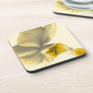 Künstlerische Blume in Gelb Getränkeuntersetzer