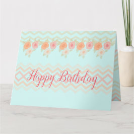 Künstlerische Blütenfarbe Karte