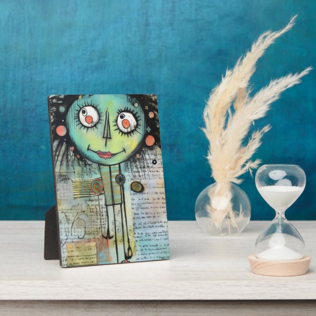 Künstlerische Damen 10 Fotoplatte (Seite)