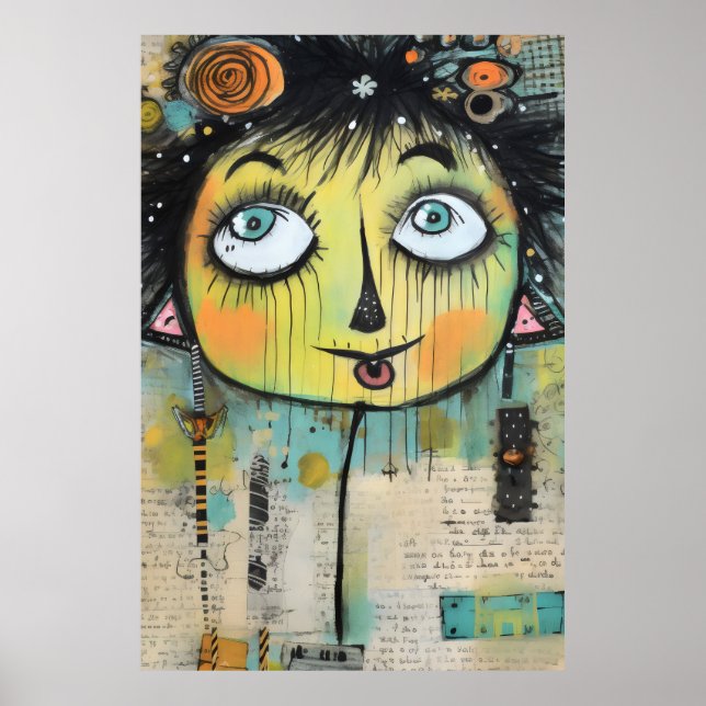 Künstlerische Damen 11 Poster (Vorne)