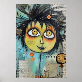 Künstlerische Damen 3 Poster