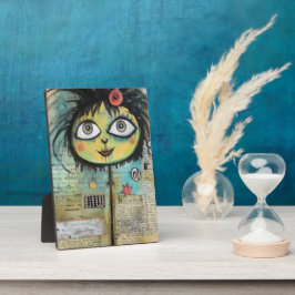 Künstlerische Damen 4 Fotoplatte