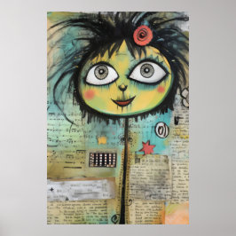 Künstlerische Damen 4 Poster