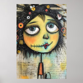 Künstlerische Damen 6 Poster