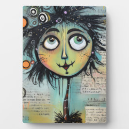 Künstlerische Damen 9 Fotoplatte