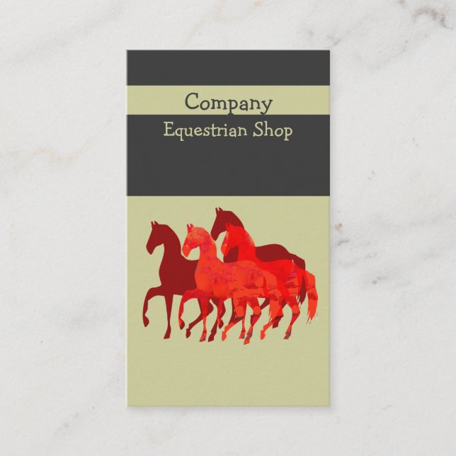 Künstlerische einfache   kundenspezifische visitenkarte (Vorderseite)