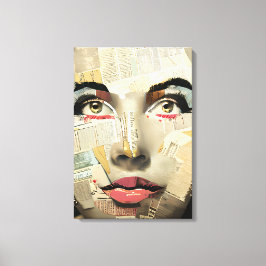 Künstlerische, einzigartige digitale Kunst | Hübsc Leinwanddruck