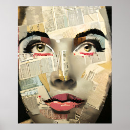 Künstlerische, einzigartige digitale Kunst | Hübsc Poster