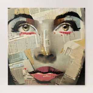 Künstlerische, einzigartige digitale Kunst   Hübsc Puzzle