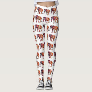Künstlerische ElefantenLeggings Leggings