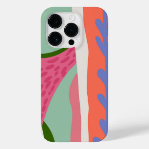 Künstlerische Farbe blockt Frühjahrsneigung Case-Mate iPhone 14 Pro Hülle