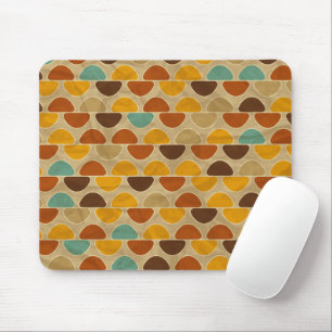 Künstlerische farbenfrohe geometrische Illustratio Mousepad