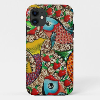 Künstlerische Fische Case-Mate iPhone Hülle