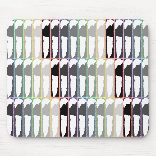 Künstlerische Flamme Mousepad Rachel Alexandra (Vorne)