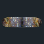 Künstlerische Grungy Wand Skateboard<br><div class="desc">Cooles Geschenk.</div>