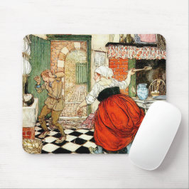 Künstlerische Hand gezeichnet Hintergrund Multicol Mousepad