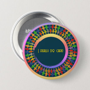 Künstlerische individuell anpassbare Kampagne Button