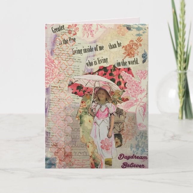 Künstlerische, inspirierende Karte (Vorderseite)