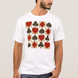 Künstlerische Karten-Symbole T-Shirt