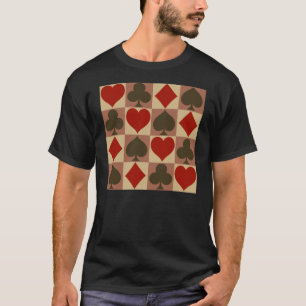 Künstlerische Karten-Symbole T-Shirt