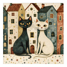 Künstlerische Katzen