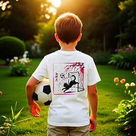 Künstlerische Kirschblüten-Katzensoccer für japani T-Shirt
