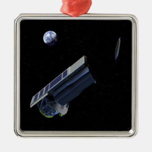 künstlerische Konzeption von Spitzer Silbernes Ornament