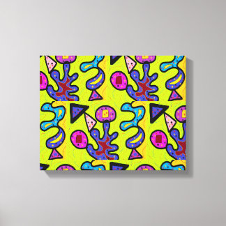 Künstlerische Korallen Leinwanddruck