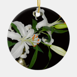 Künstlerische Lily-Kollektion-1 Keramik Ornament