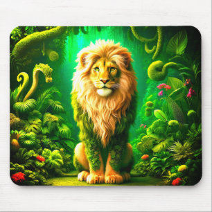 Künstlerische Lion Mousepad