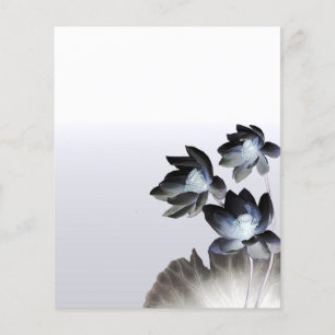 Künstlerische Lotus Blossoms Business Custom Flyer