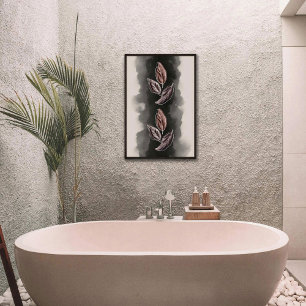 Künstlerische Mitte des Jahrhunderts Moderne botan Poster