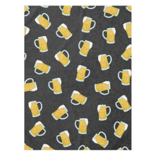 Künstlerische, moderne, gelbe Biersteine Tischdecke