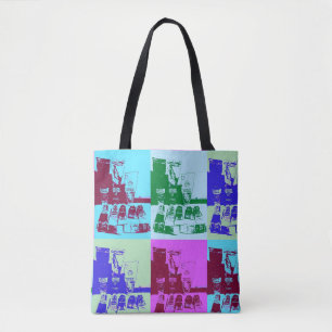 Künstlerische Palettenkunst Pop