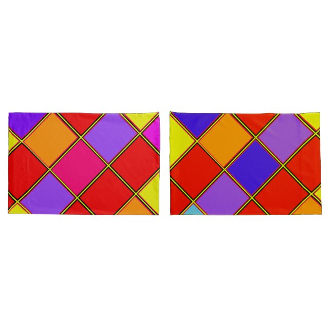 Künstlerische Pillowcases Kissenbezug (Rückseite-Set)