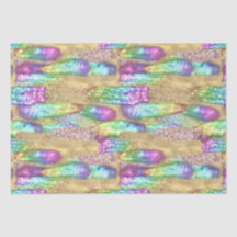 Künstlerische Pinselstriche Unicorn Rainbow Imitat