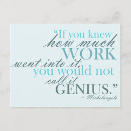 Künstlerische Postkarte