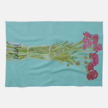 Künstlerische Ranunculus Farbige Blume +Individuel